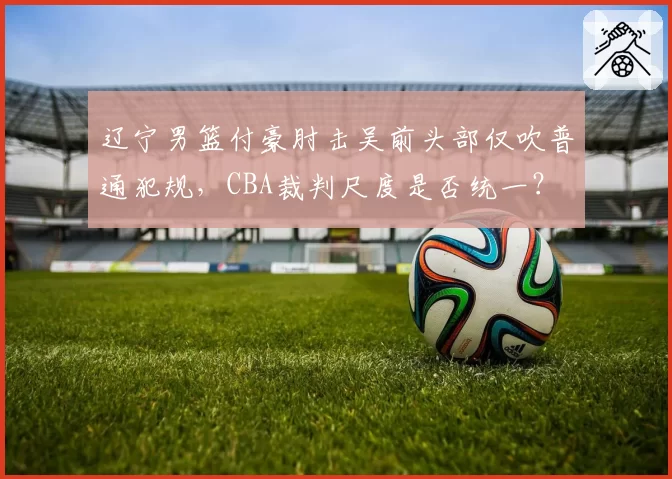 辽宁男篮付豪肘击吴前头部仅吹普通犯规，CBA裁判尺度是否统一？