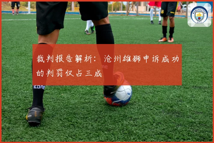 裁判报告解析：沧州雄狮申诉成功的判罚仅占三成